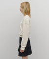 Marithé François Girbaud W Marithé Love Graphic Crop Sweatshirt Black