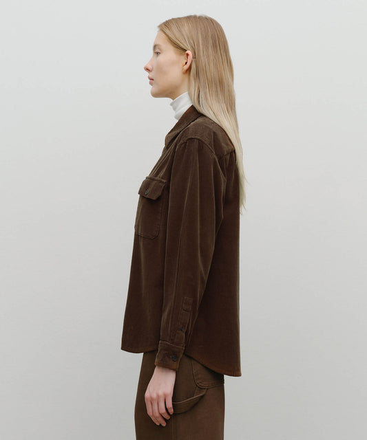 Marithé François Girbaud Classic Corduroy Shirt
