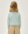 Marithé François Girbaud Kids Small Classic Logo Collar Knit Pullover Ivory
