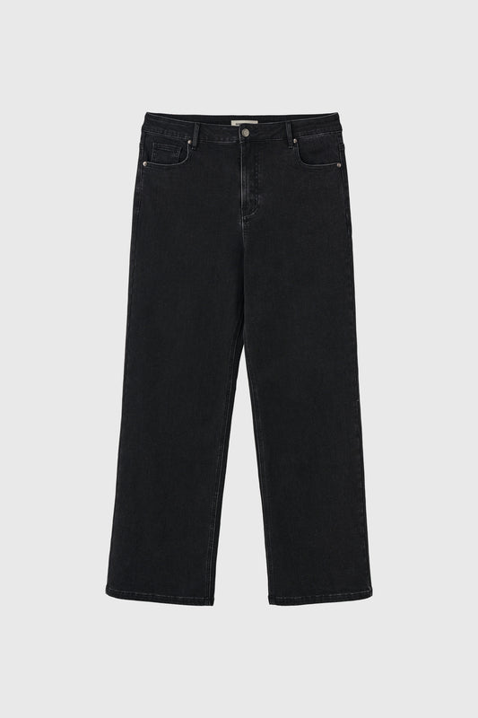 General Idea MAN Brushed Stretch Straight Denim Pants