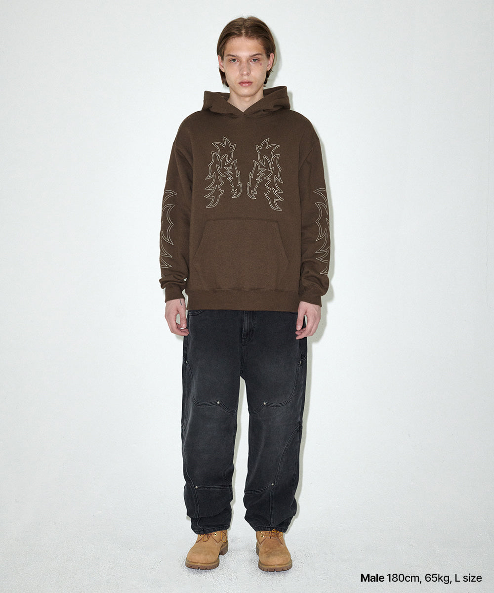 Mahagrid Western Stitch Hoodie