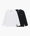 Marithé François Girbaud 2PACK LETTERING LOGO LONG SLEEVE TEE mix