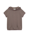 AEAE Stripe Half Sleeve Hoodie