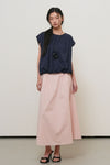 General Idea WOMAN Shirring Sleeveless T-Shirt Blouse
