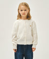 Marithé François Girbaud Kids Pointelle Knit Cardigan