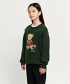 Marithé François Girbaud Kids Bear Jacquard Knit Pullover
