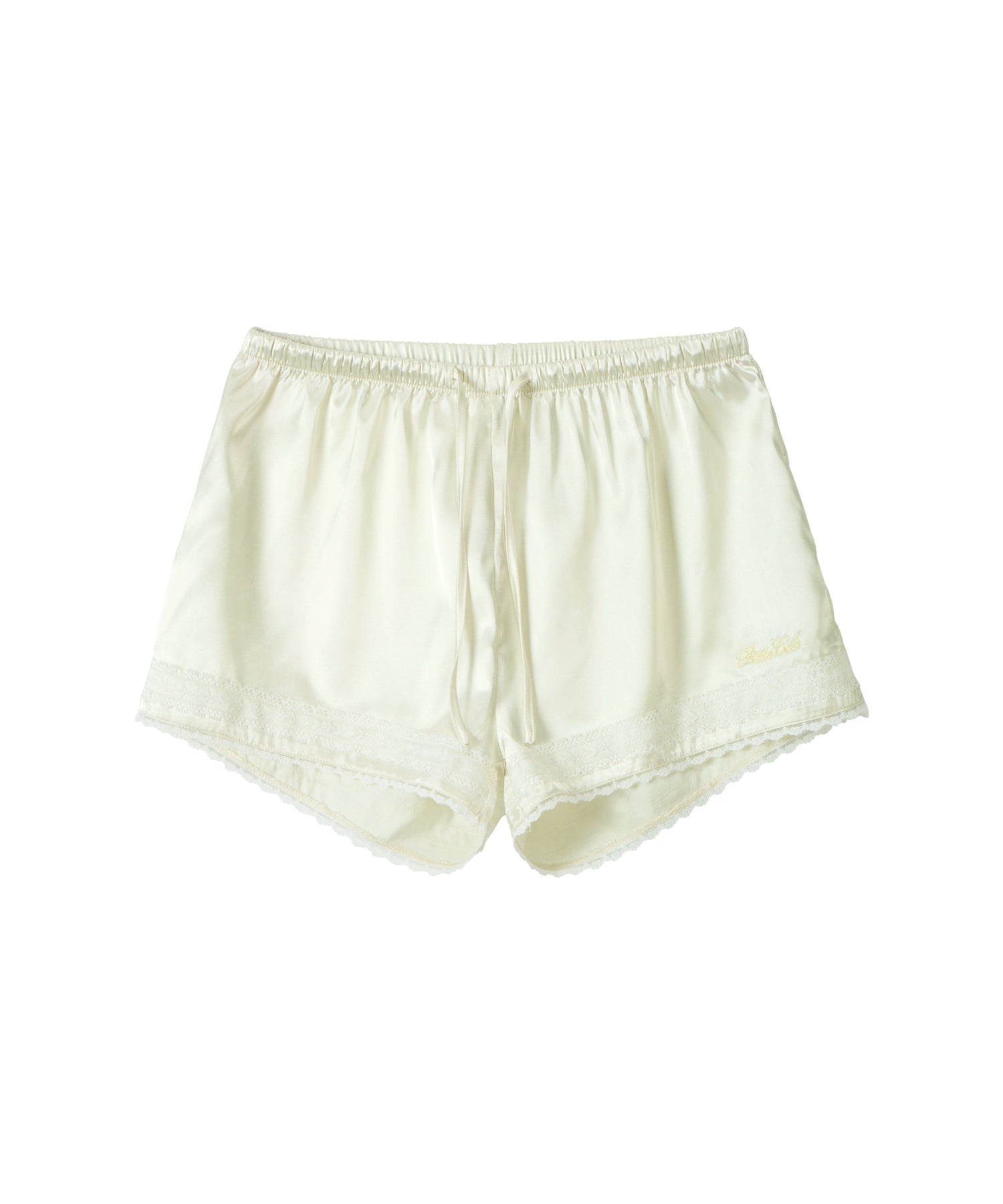 Bitter Cells Coastal Satin Shorts - Lime
