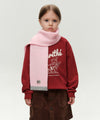 Marithé François Girbaud KIDS CLASSIC LOGO KNIT MUFFLER