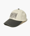 Marithé François Girbaud Classic Logo 6 Panel Color Block Cap Dark Brown