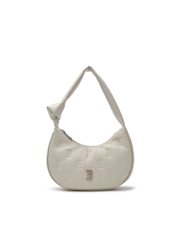 MLB * Classic Monogram Crack Embo Hobo Bag