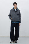 General Idea UNISEX Soft High Neck Fleece Anorak Set