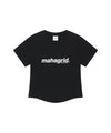 Mahagrid Dot Basic Logo Round Crop Tee