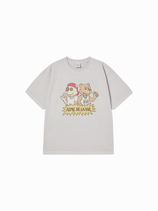 ADLV Rock and Roll AC Bear Pigment Short Sleeve T-Shirt