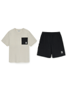 MLB [cool Field] Basic Outdoor Mesh Pocket T-shirt Set