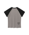 Nice Ghost Club Junji Ito Maniac Cartoon Raglan Mini Tee [Grey]