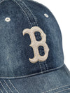 MLB BASIC DENIM UNSTRUCTURED BALLCAP