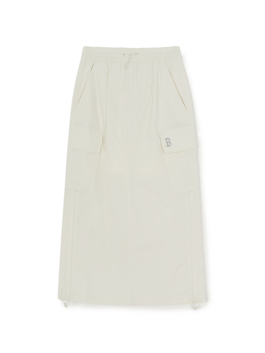 MLB Women's GORPCORE Shirring Cargo Long Skirt