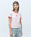 Marithé François Girbaud W CLASSIC LOGO RINGER TEE