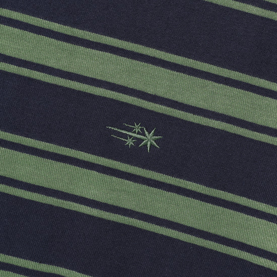 Nice Ghost Club Multi Stripe 3 Star T-Shirt [Navy]