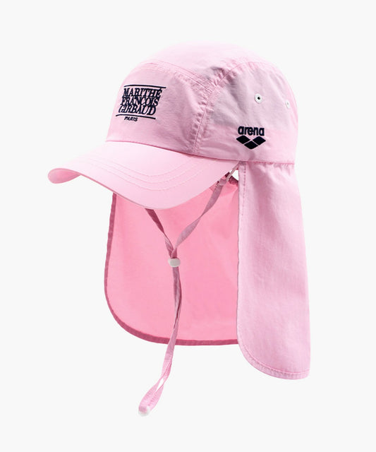 Marithé François Girbaud MFG X ARENA ENFANT CLASSIC LOGO BEACH CAP PINK