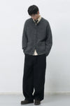 General Idea MAN Wool Blend Hairy Loose Fit Cardigan