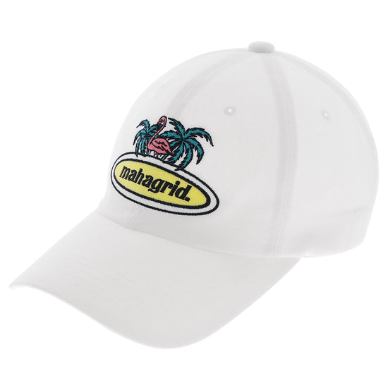 Mahagrid Flamingo Cap White