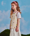 Marithé François Girbaud Disney Mickey Kids Graphic Sleeveless Navy