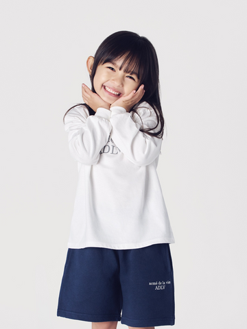 ADLV Kids Basic Logo Long Sleeve T-Shirt