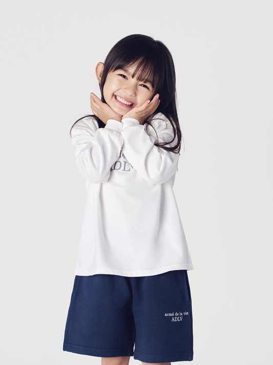 ADLV Kids Basic Logo Long Sleeve T-Shirt