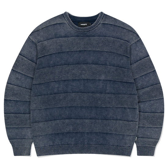 Mahagrid Washed Stripe Knit