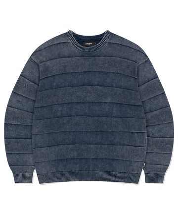 Mahagrid Washed Stripe Knit