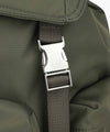 Marithé François Girbaud CLASSIC LOGO METAL BUCKLE BACKPACK black