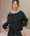Bitter Cells Vera Off Shoulder Zip Up
