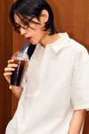 General Idea UNISEX Basic Oxford Half Shirt