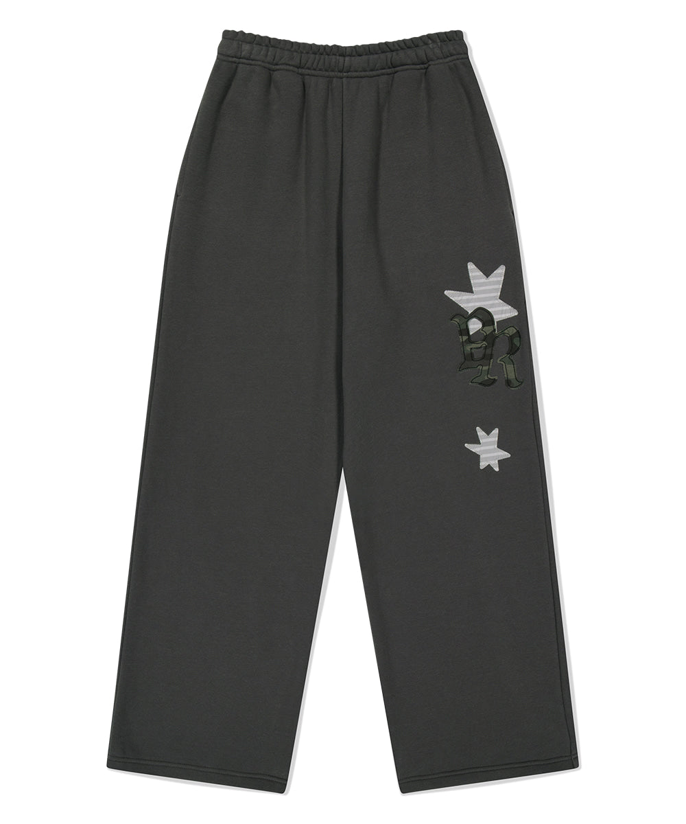 Mahagrid PRAY APPLIQUE SWEAT PANT