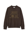 AEAE Web Logo Hairy Knit