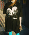 Nice Ghost Club Dededede Expression Big Big Tee [Black]