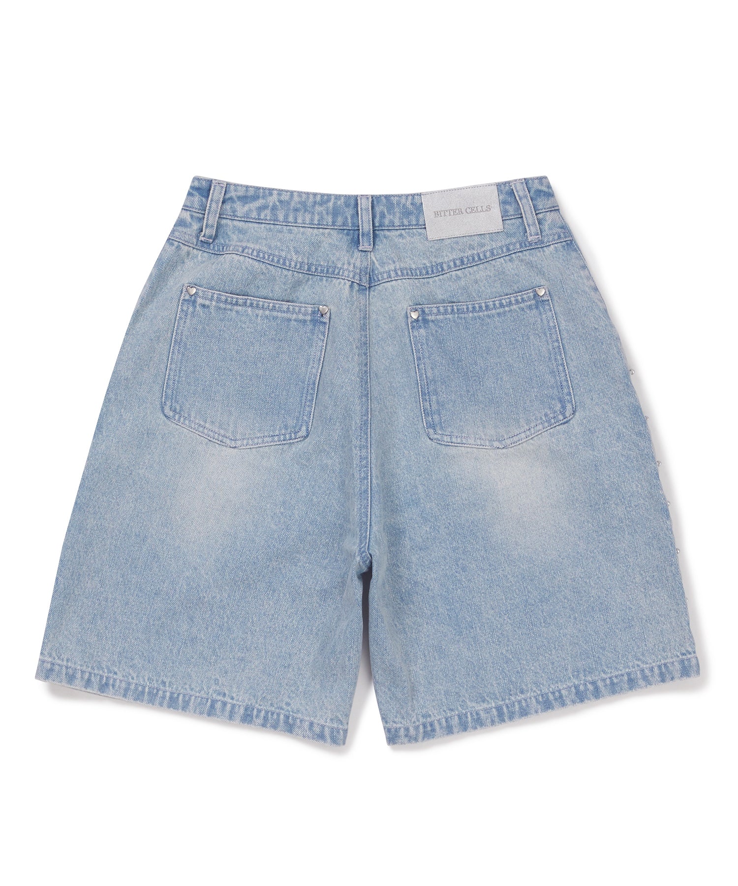 Bitter Cells Rachel Pearl Shorts-Light Blue