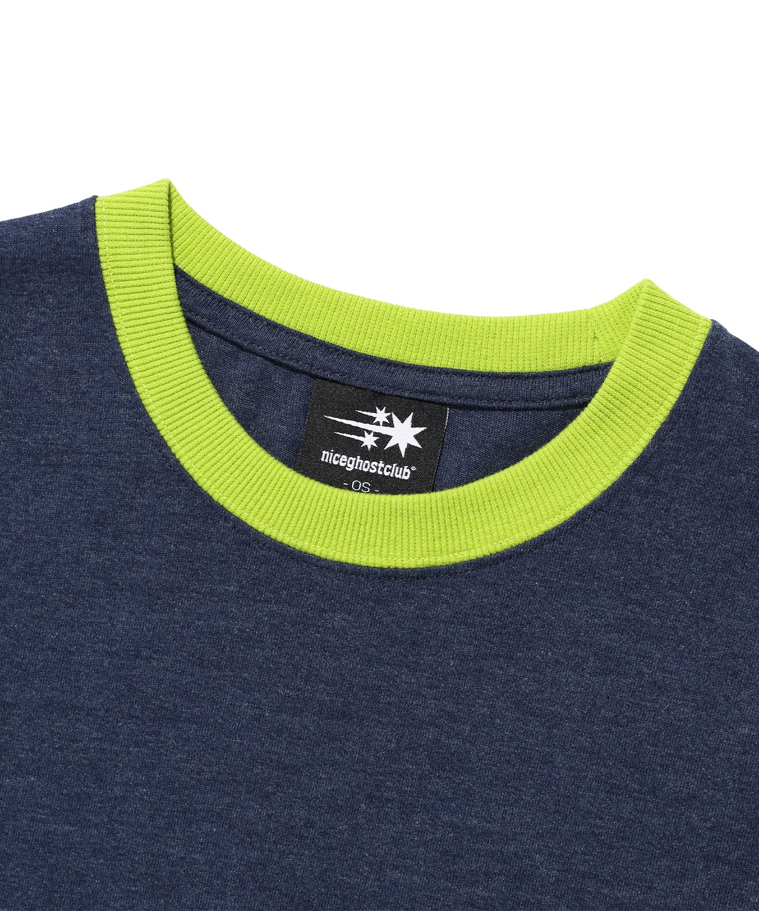 Nice Ghost Club X JIMMIZO Color Block Tee [Navy]