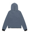 Cavish Women's Stud Striped Hoodie
