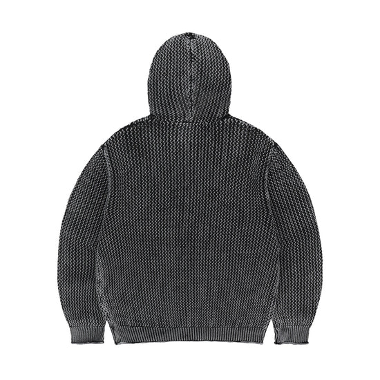 Mahagrid Pigment Mesh Zip Up Knit