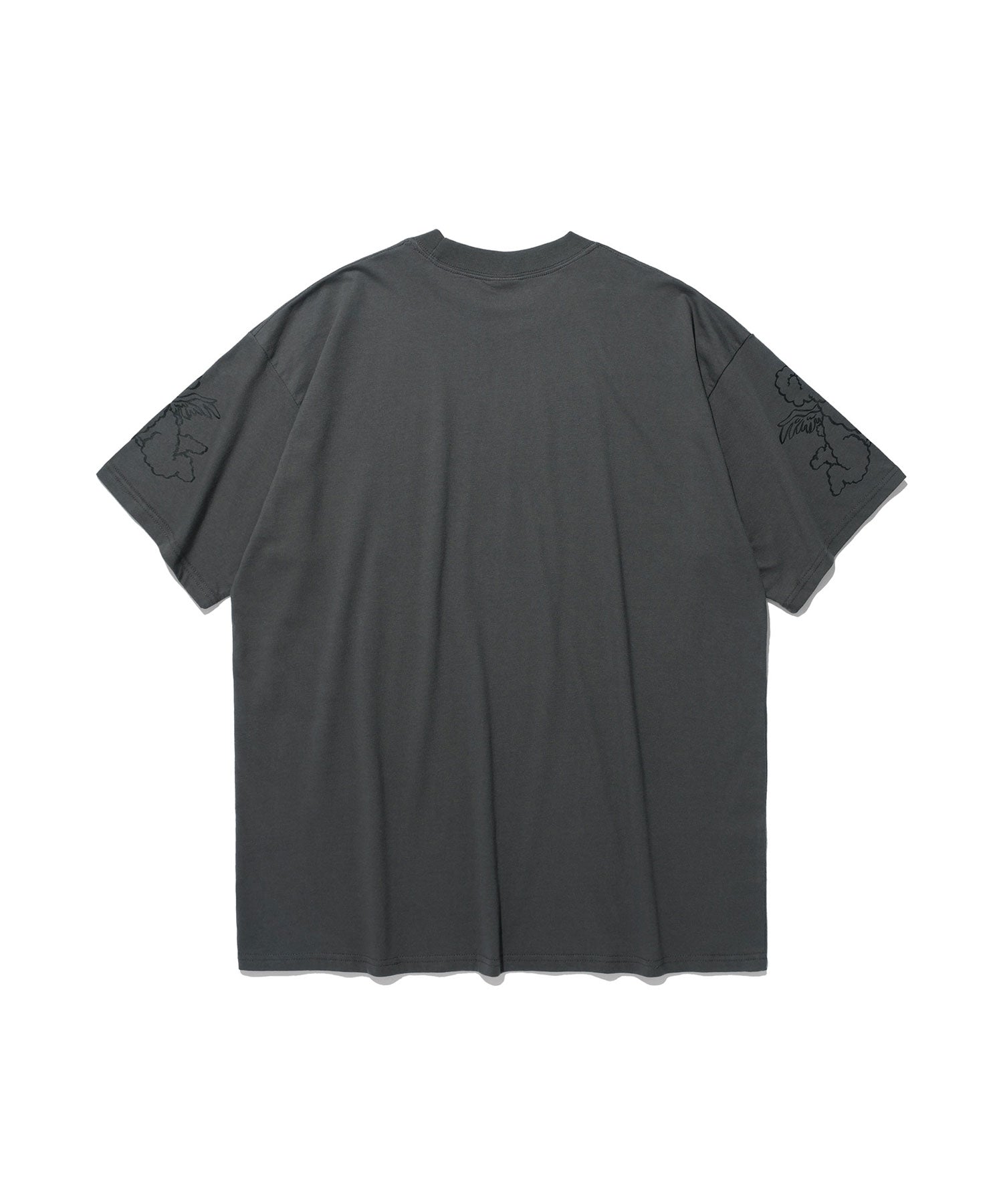 Nice Ghost Club Heavenly Bear Angel Big Big Tee [Charcoal]
