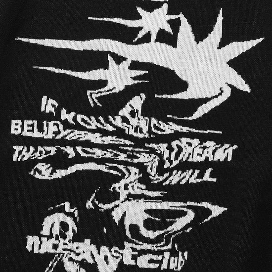 Nice Ghost Club Tornado Logo Knit