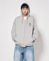 ADLV BASIC AC BEAR HOODIE ZIP UP