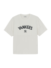MLB Lettering Logo Point Semi Over-Fit T-shirts