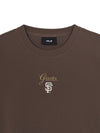 MLB Women's Sheriff Logo Comfortable Crop T-shirt