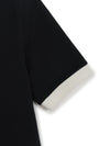 MLB Women's Basic Open Collar Slim Fit Polo T-Shirts