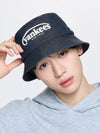 MLB Vintage Denim Curve Logo Bucket Hat
