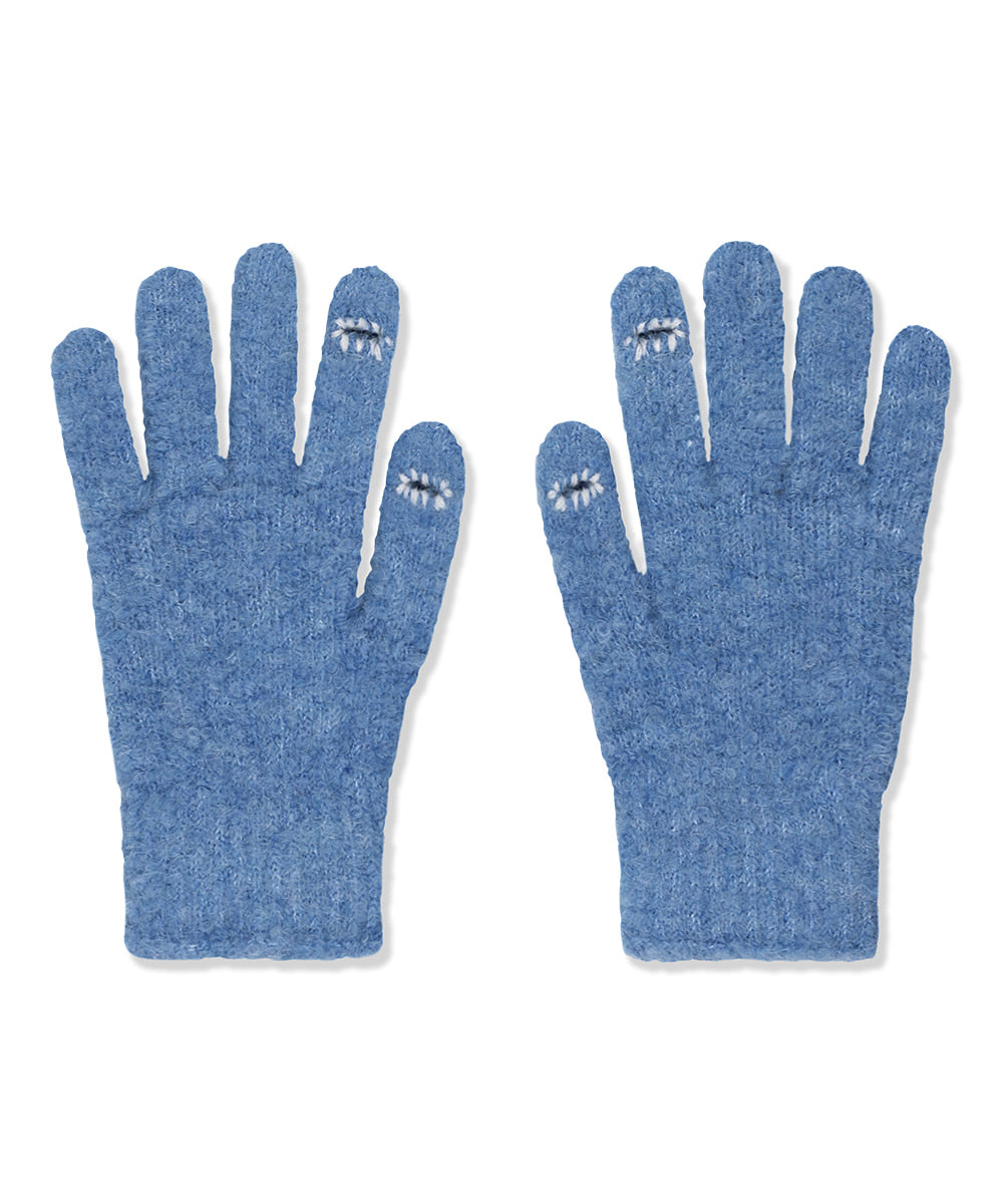 Mahagrid Boucle Stitch Glove