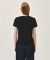 Marithé François Girbaud W SMALL CLASSIC LOGO TEE